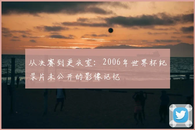 从决赛到更衣室：2006年世界杯纪录片未公开的影像记忆